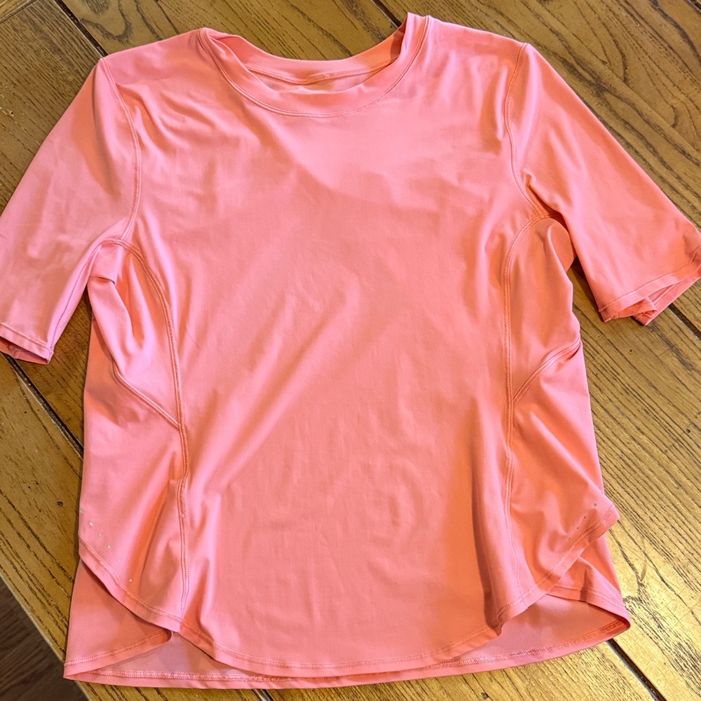 lululemon athletica Coral Short Sleeve Tee